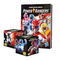 Power Rangers, 1 Álbum Tapa Dura + 2 Cajitas (100 Sobres)